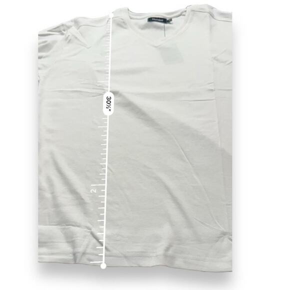 Southbay White Long Sleeve V Neck Pullover Tee‎ Shirt Size 2XL NEW - Picture 10 of 10